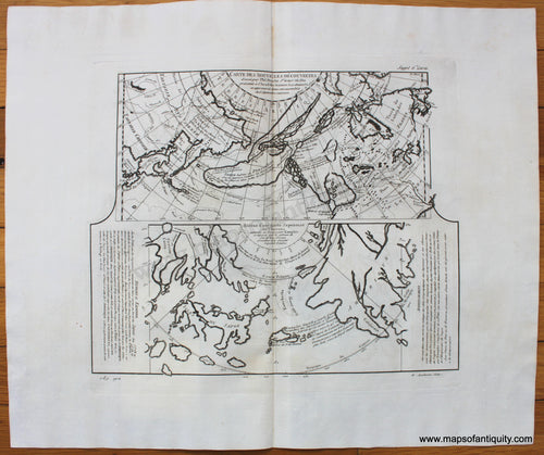 Antique-Uncolored-Map-Carte-des-Nouvelles-Decouvertes---Extrait-d'une-Carte-Japonoise-de-l'Univers-1775-Diderot---1700s-18th-century-Maps-of-Antiquity