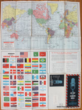 Load image into Gallery viewer, Antique-Printed-Color-Folding-Map-World-The-CBS-Map-of-the-Changing-World-1948-Rand-McNally--1900s-20th-century-Maps-of-Antiquity
