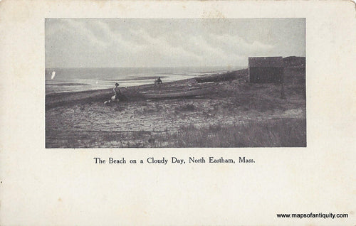 Genuine-Antique-Post-Card-North-Eastham-Mass-Beach-Antique-Postcard-1901-1907-Unknown-Maps-Of-Antiquity